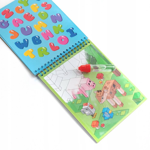 Kidea Magiczna Wielorazowa Kolorowanka Wodna Game