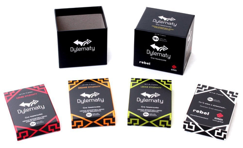 DYLEMATY GRA TOWARZYSKA DLA DOROSŁYCH REBEL 109100