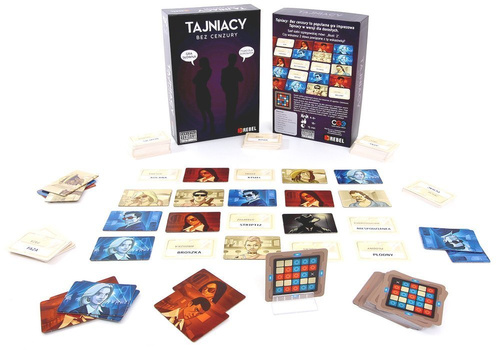 TAJNIACY BEZ CENZURY GRA DLA DOROSŁYCH REBEL 610835