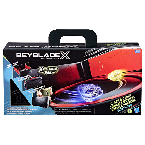 Beyblade X Clash and Carry Beystadium Battle Arena przenośna Hasbro G0841