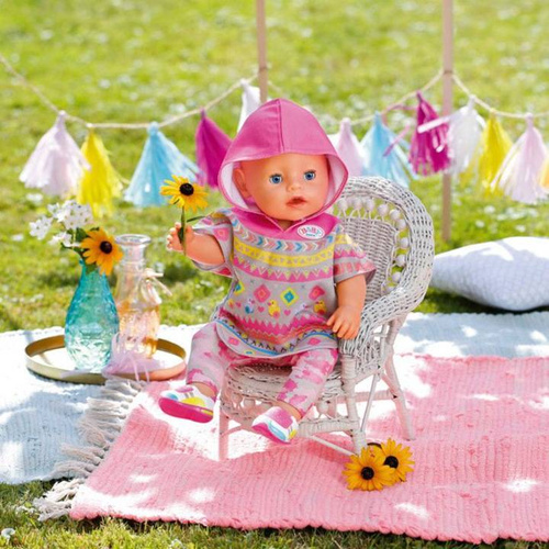 BABY BORN DELUXE STYLOWE PONCHO 43 CM 830161