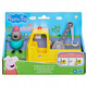 Świnka Peppa Holownik Ciężarówka Dziadka Psa z figurką Hasbro F9519