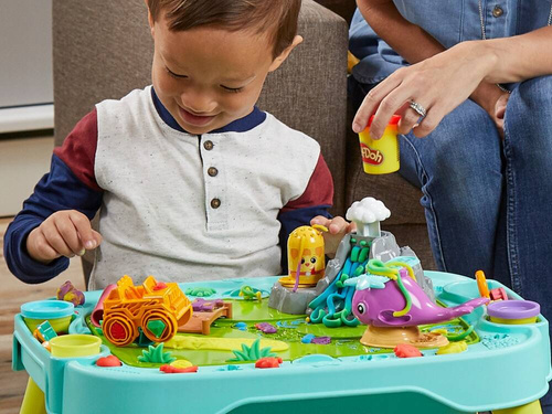 Play-Doh Ciastolina Stolik Stacja Kreatywności All in One Hasbro F6927