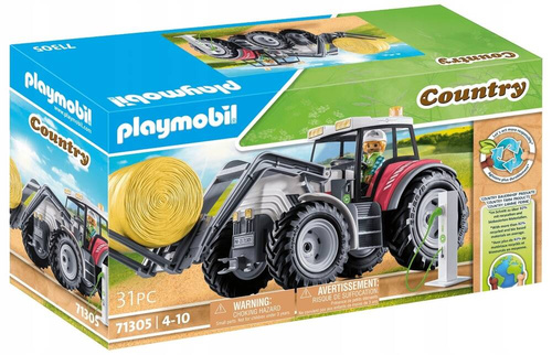 PLAYMOBIL DUŻY TRAKTOR 71305