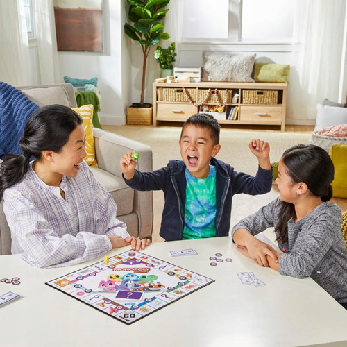 Gra Monopoly Junior 2w1 dwustronna plansza PL Hasbro F8562