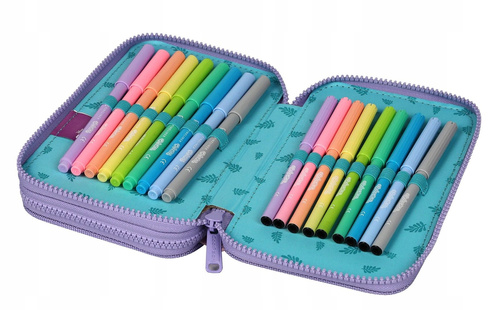 Coolpack Jumper 2 Disney Piórnik podwójny z wyposażeniem Stitch Pastel