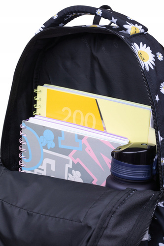 Coolpack Base Plus Plecak Szkolny Młodzieżowy Daisy Black F027817
