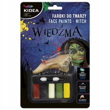 KIDEA FARBKI DO TWARZY ZESTAW WIEDŹMA 5 KOL 85514