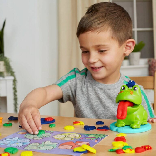 Play-Doh Ciastolina zestaw Żaba i Nauka Kolorów Hasbro F6926