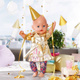 BABY BORN URODZINOWY PŁASZCZYK URODZINOWY 830802