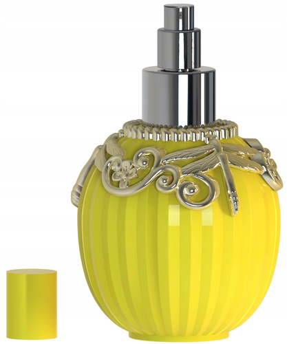 Perfumies Laleczka lalka we flakonie perfum Chloe Love Yellow zmiana koloru