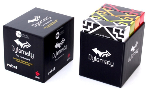 DYLEMATY GRA TOWARZYSKA DLA DOROSŁYCH REBEL 109100