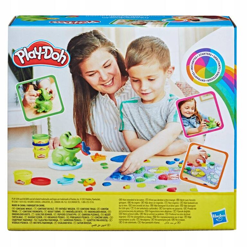 Play-Doh Ciastolina zestaw Żaba i Nauka Kolorów Hasbro F6926