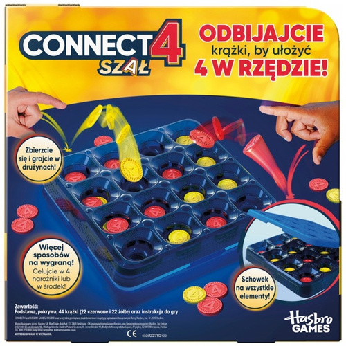 Connect 4 SZAŁ Gra zręcznościowa PL Hasbro G2782