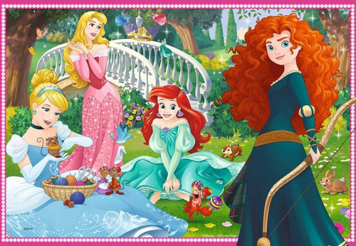 RAVENSBURGER PUZZLE W ŚWIECIE KSIĘŻNICZEK DISNEY