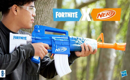 HASBRO NERF FORTNITE WYRZUTNIA BLUE SHOCK AUTOMAT F4108