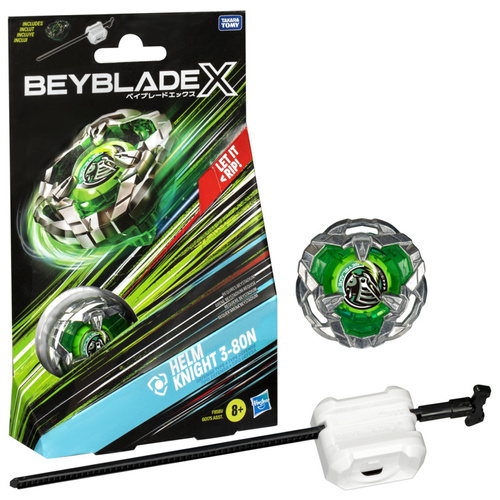 Beyblade X Helm Knight 3-80N zestaw startowy Hasbro F9581