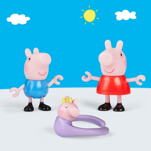 Świnka Peppa Zestaw Rodzina Peppy figurki mama tata George Evi Hasbro G0506