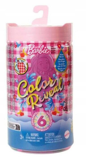 Barbie Color Reveal Piknik Lalka Chelsea niespodzianka HKT81
