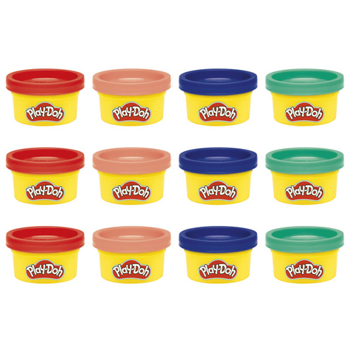 Play-Doh ciastolina Zestaw Imprezowe Prezenty 12-pak Hasbro G0519