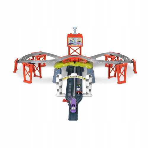 Tomek i Przyjaciele Wyścig o Puchar Sodoru Zestaw torów 2 lokomotywy HFW03