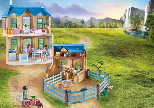 PLAYMOBIL RANCZO WATERFALL 71351