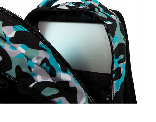 COOLPACK PLECAK SZKOLNY DART CAMO BLUE 27L - A29113