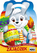 ZAJĄCZEK WIELKANOCNA KOLOROWANKA 65548