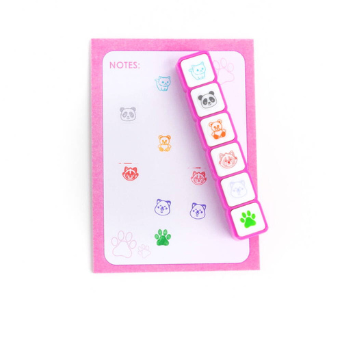 Kidea Zestaw Kompaktowe Stemple Słodziaki 6 szt.