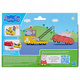 Świnka Peppa Holownik Ciężarówka Dziadka Psa z figurką Hasbro F9519