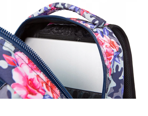 COOLPACK PLECAK JOY L LED CAMO ROSES 26L + USB - A21209