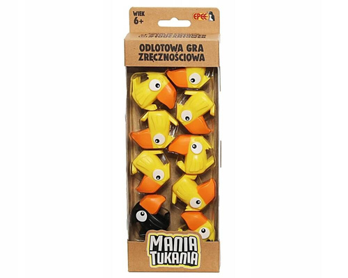 MANIA TUKANIA GRA ZRĘCZNOŚCIOWA ŻÓŁTY EPEE 94725