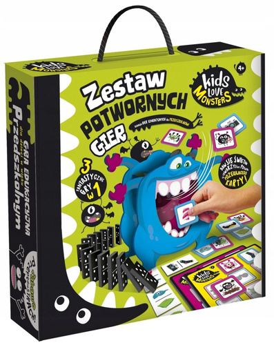 LISCIANI KIDS LOVE ZESTAW POTWORNYCH GIER 83022
