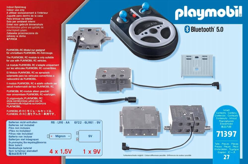 PLAYMOBIL Moduł Zdalnego Sterowania RC z Funkcją Bluetooth 71397