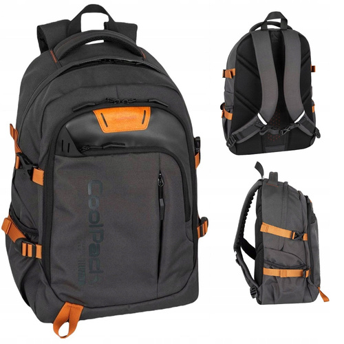 Coolpack Roam Plecak biznesowy miejski na laptopa 17" Grey grafit F117641