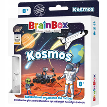Rebel Gra edukacyjna karciana kieszonkowa BrainBox Pocket Kosmos PL