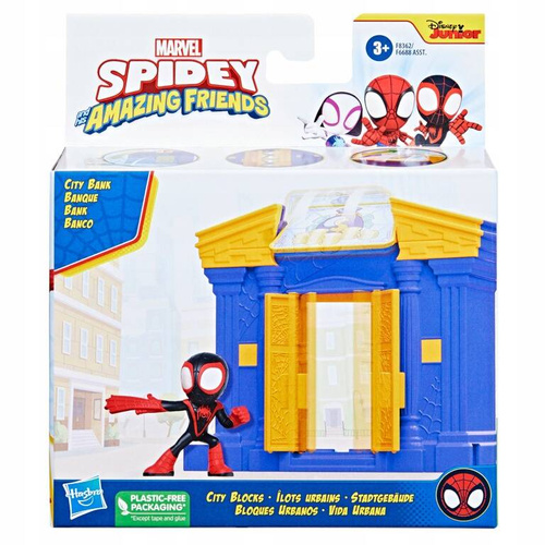 SPIDER-MAN SPIDEY ZESTAW BANK + MILES HASBRO F8362