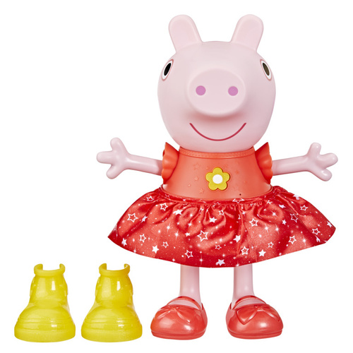 Świnka Peppa Interaktywna figurka 30 cm tańczy 55 dźwięków Hasbro F8873
