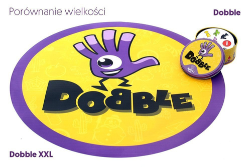 DOBBLE XXL GRA RODZINNA WERSJA DO SKAKANIA REBEL 71778