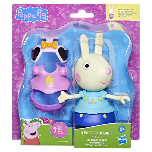 Świnka Peppa figurka Rebecca 15 cm do przebierania ubranka Hasbro G0329