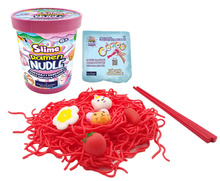 Ramen Nudle Slime Misiowy Przytulas makaron slime zestaw kreatywny Epee
