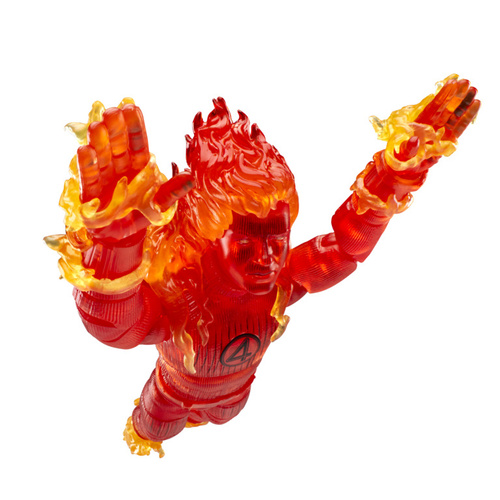 Fantastyczna Czwórka figurka akcji Human Torch Marvel Legends Hasbro G0803
