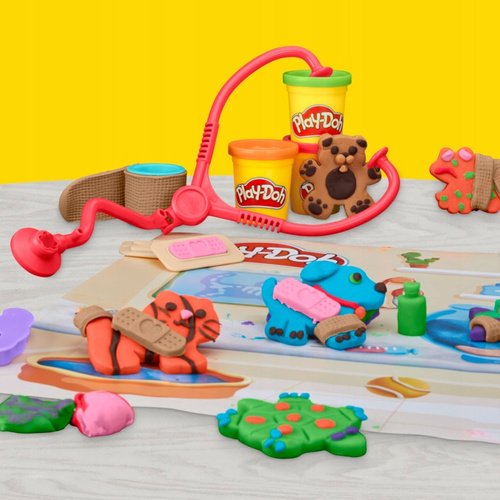 Play-Doh ciastolina zestaw Stwórz i Opiekuj Weterynarz Hasbro G0346