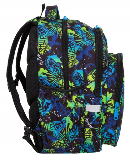 Coolpack Base Plus Plecak Szkolny Młodzieżowy Skate Night F027930