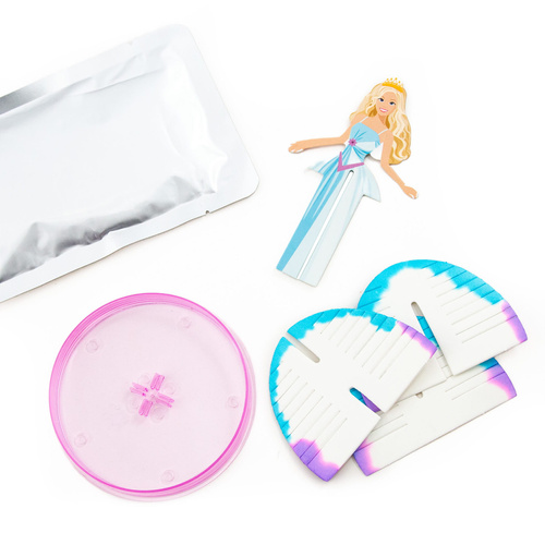 Magiczna Suknia Księżniczki Azure zestaw kreatywny krystalizacja Kidea