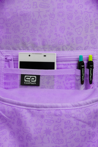 Coolpack Rider Plecak Szkolny Młodzieżowy Powder Purrple F109648