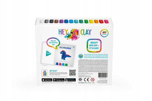 Hey Clay Masa Plastyczna Mega Dinos Tm Toys HCL18006