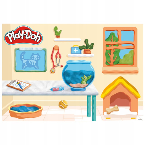 Play-Doh ciastolina zestaw Stwórz i Opiekuj Weterynarz Hasbro G0346
