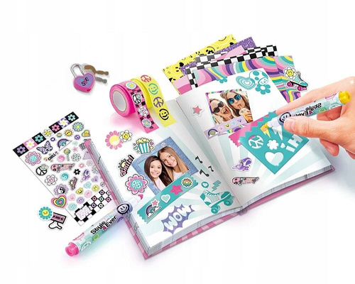 Projekt Deko Zestaw Kreatywny Sekretny Pamiętnik 125 akcesoriów EPEE