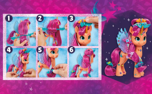 HASBRO MY LITTLE PONY KUCYK SUNNY Z MODNĄ WSTĄŻKĄ F3873